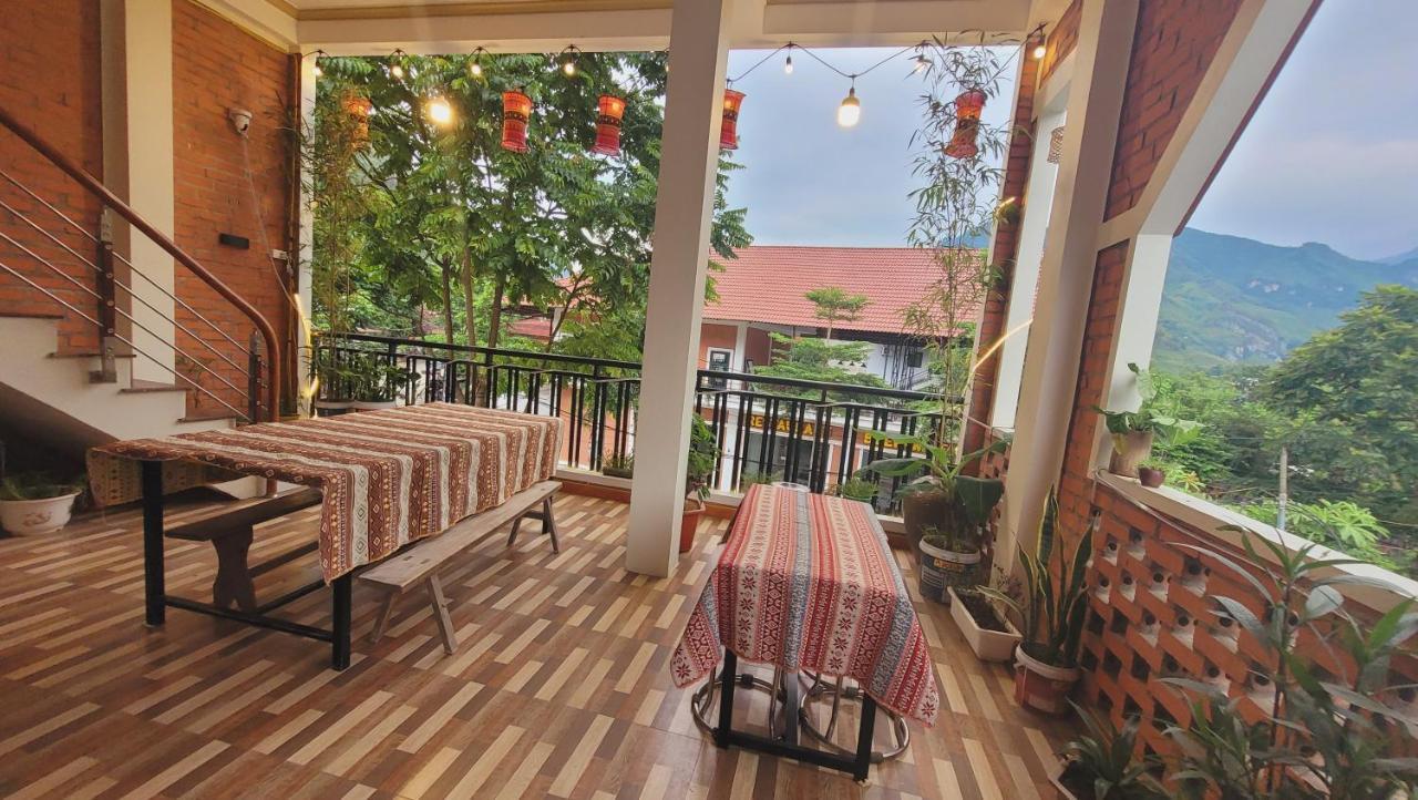 Du Gia View Homestay Làng Cac Eksteriør bilde
