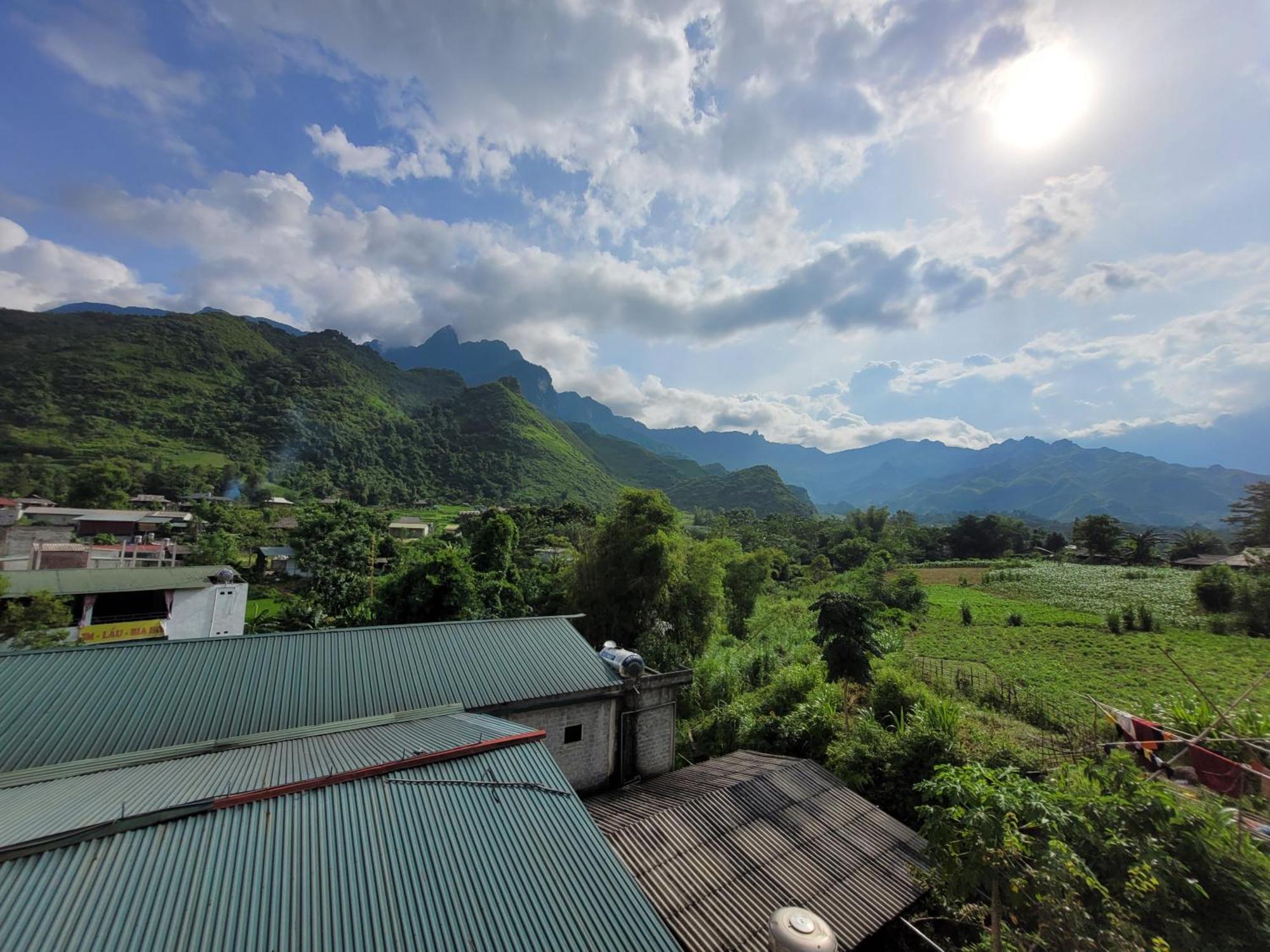 Du Gia View Homestay Làng Cac Rom bilde