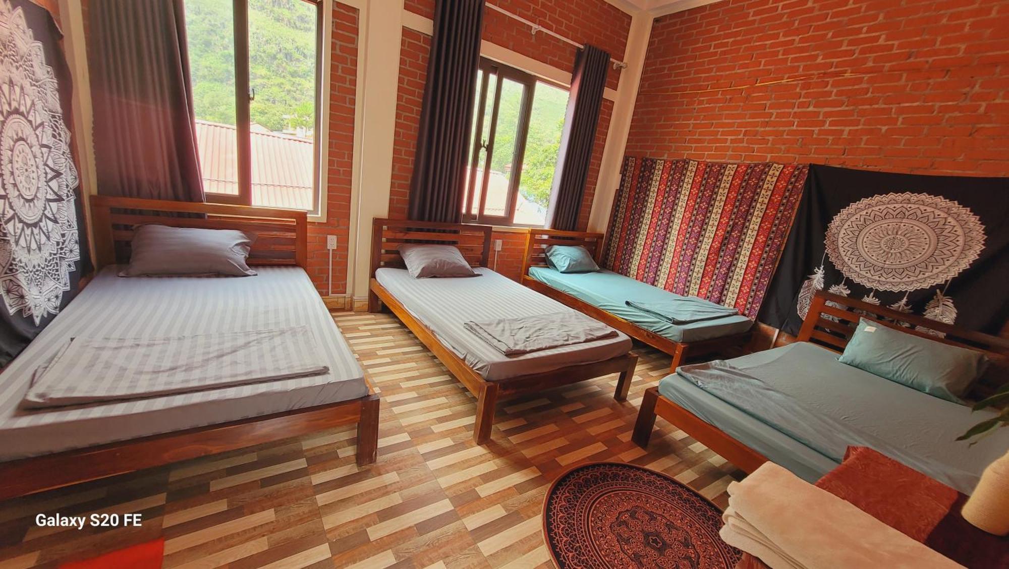 Du Gia View Homestay Làng Cac Rom bilde