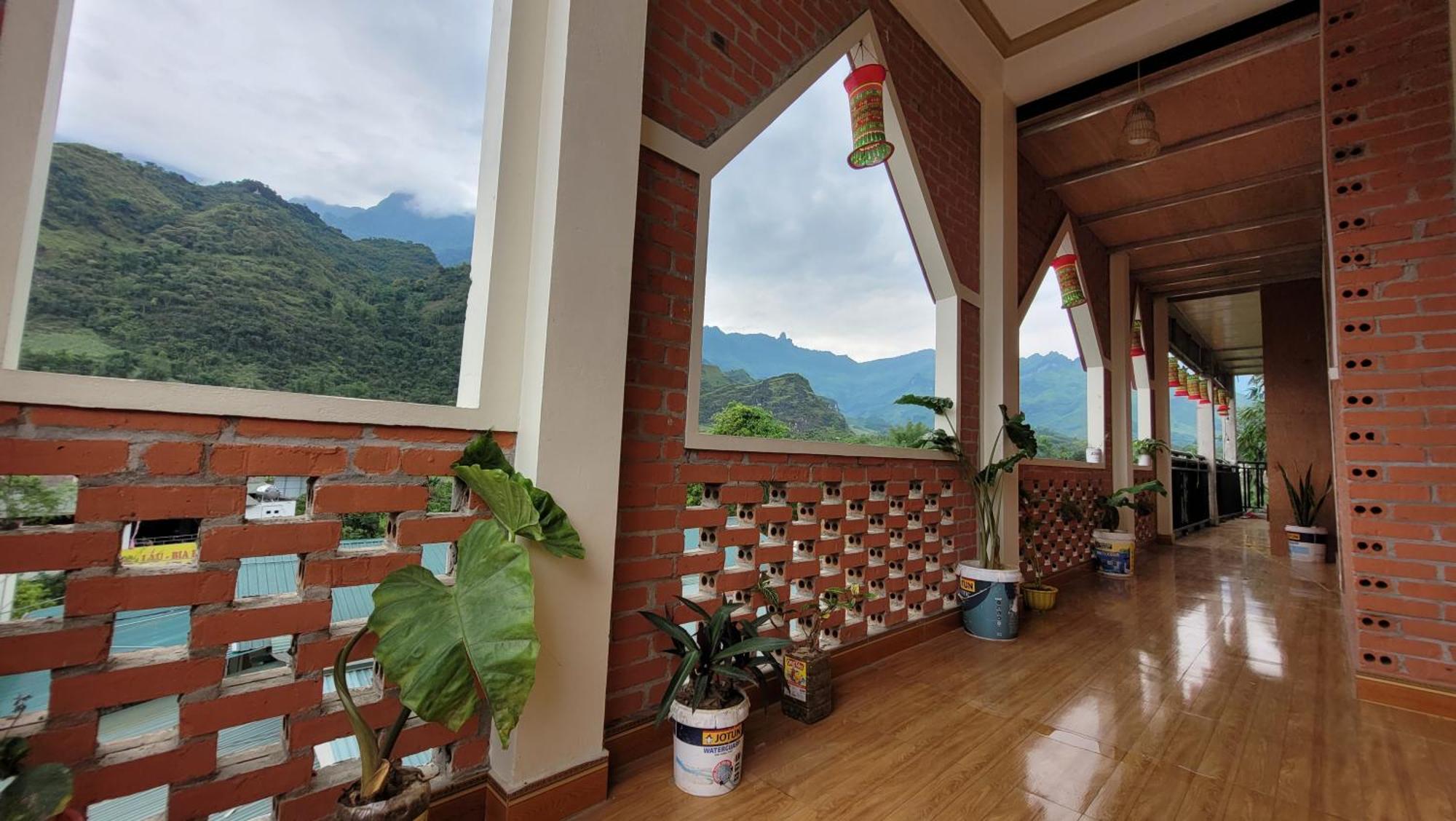 Du Gia View Homestay Làng Cac Rom bilde