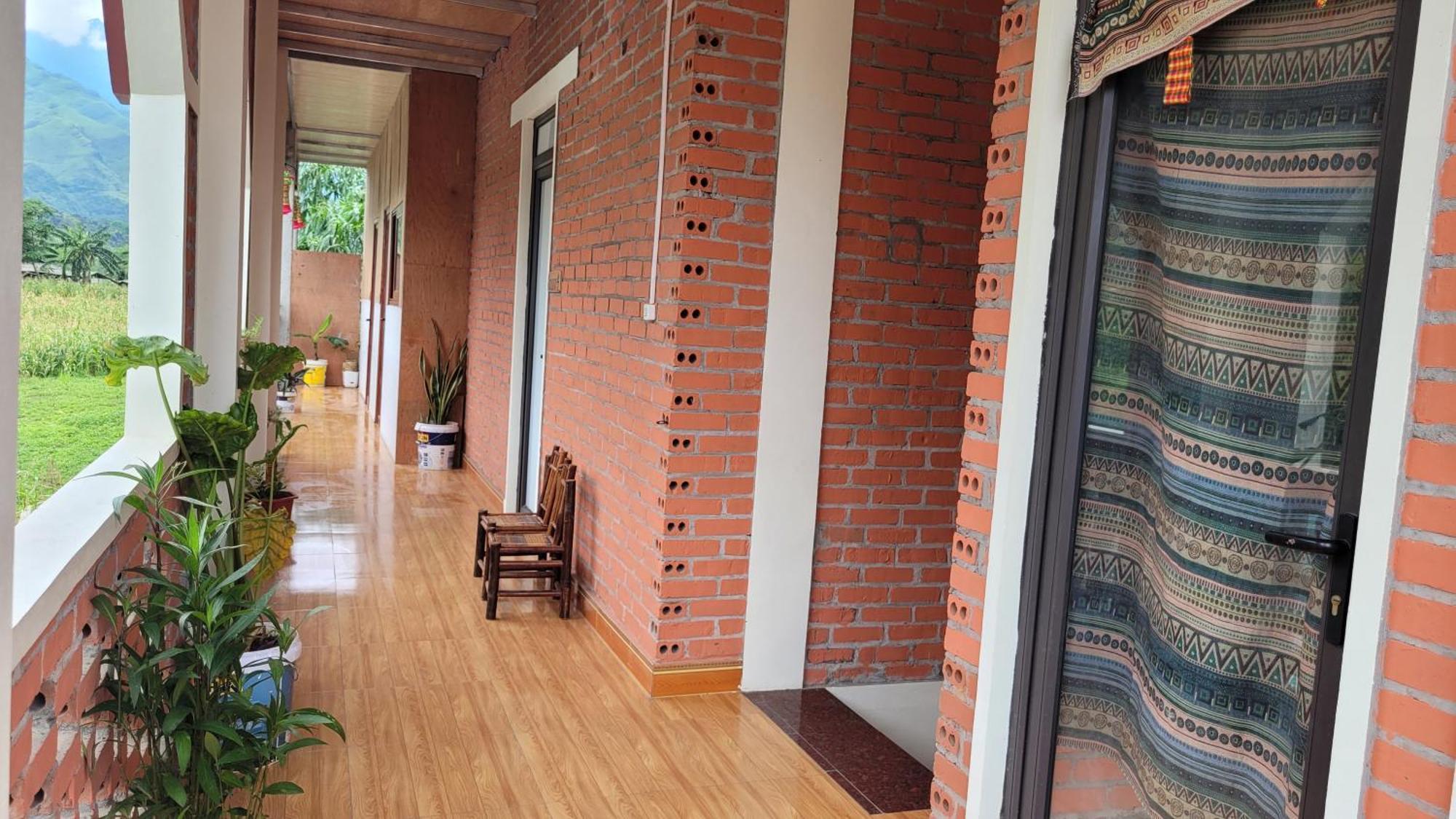 Du Gia View Homestay Làng Cac Rom bilde