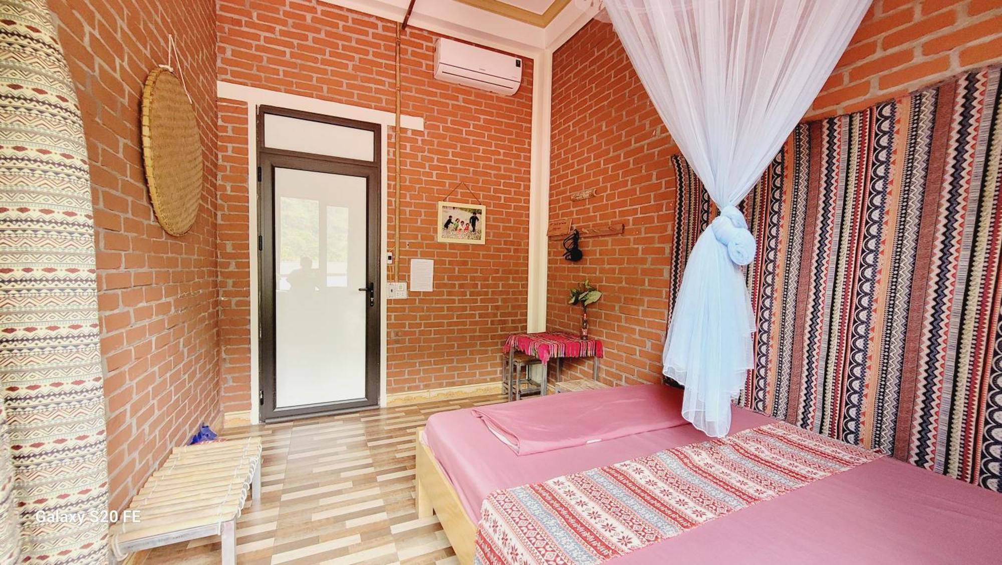 Du Gia View Homestay Làng Cac Rom bilde