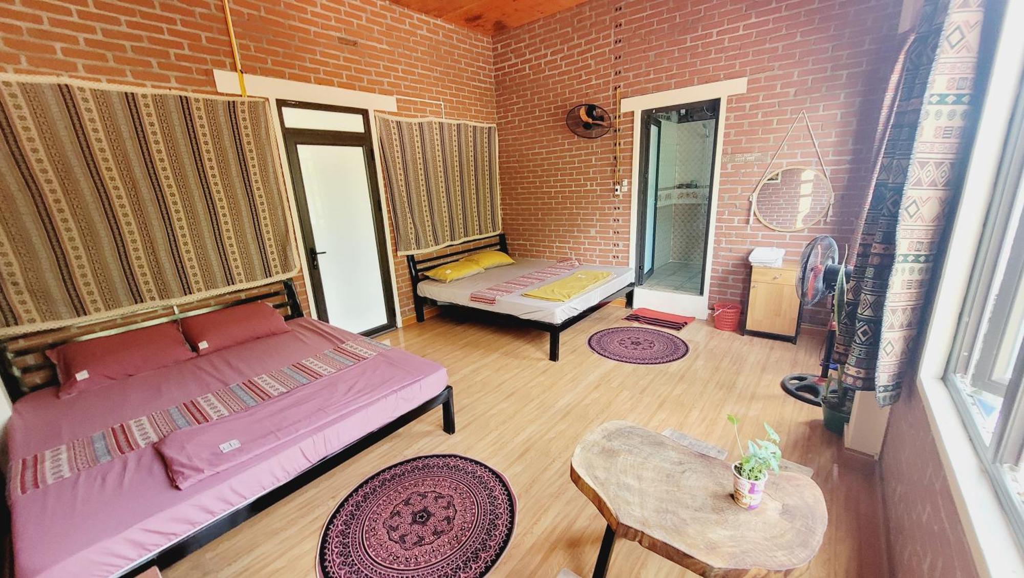 Du Gia View Homestay Làng Cac Rom bilde