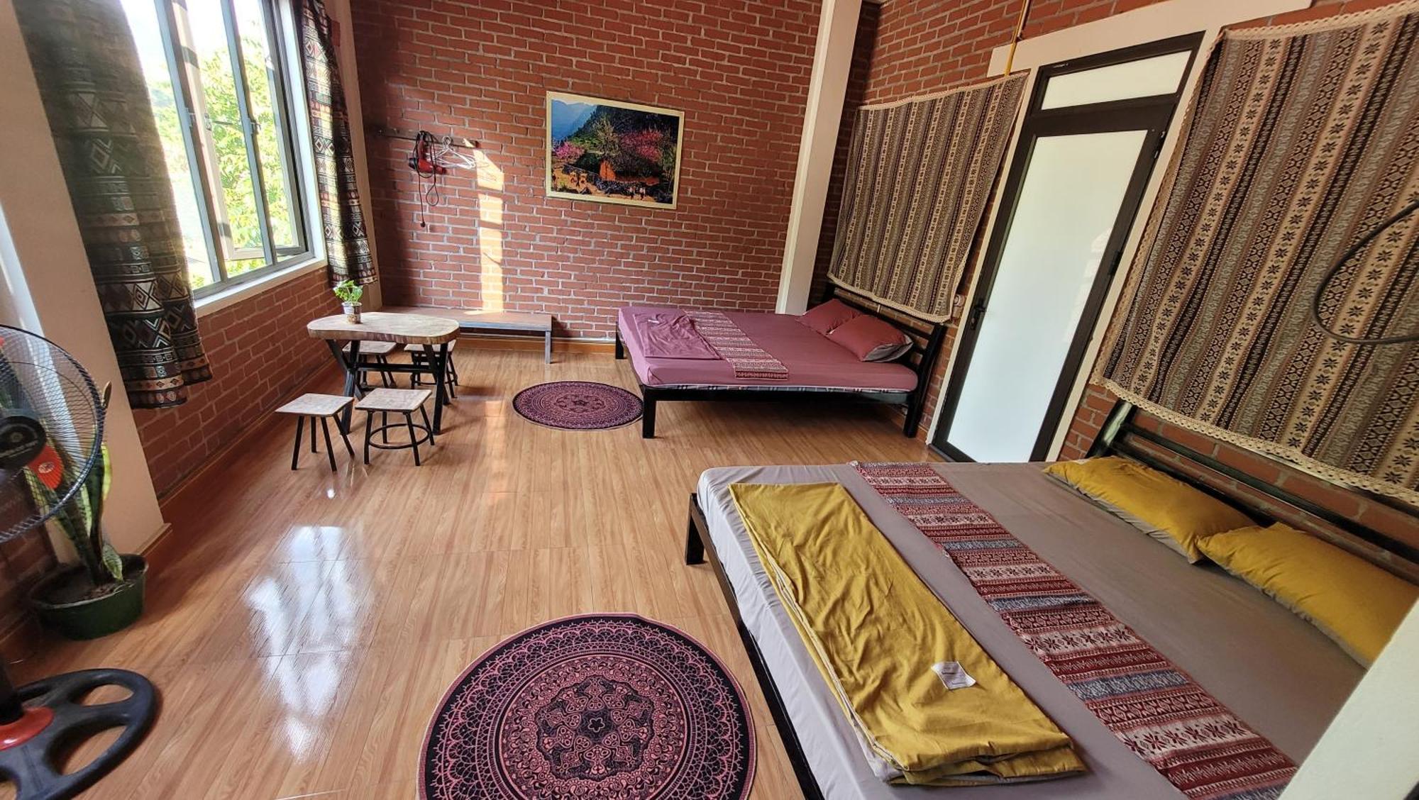 Du Gia View Homestay Làng Cac Rom bilde