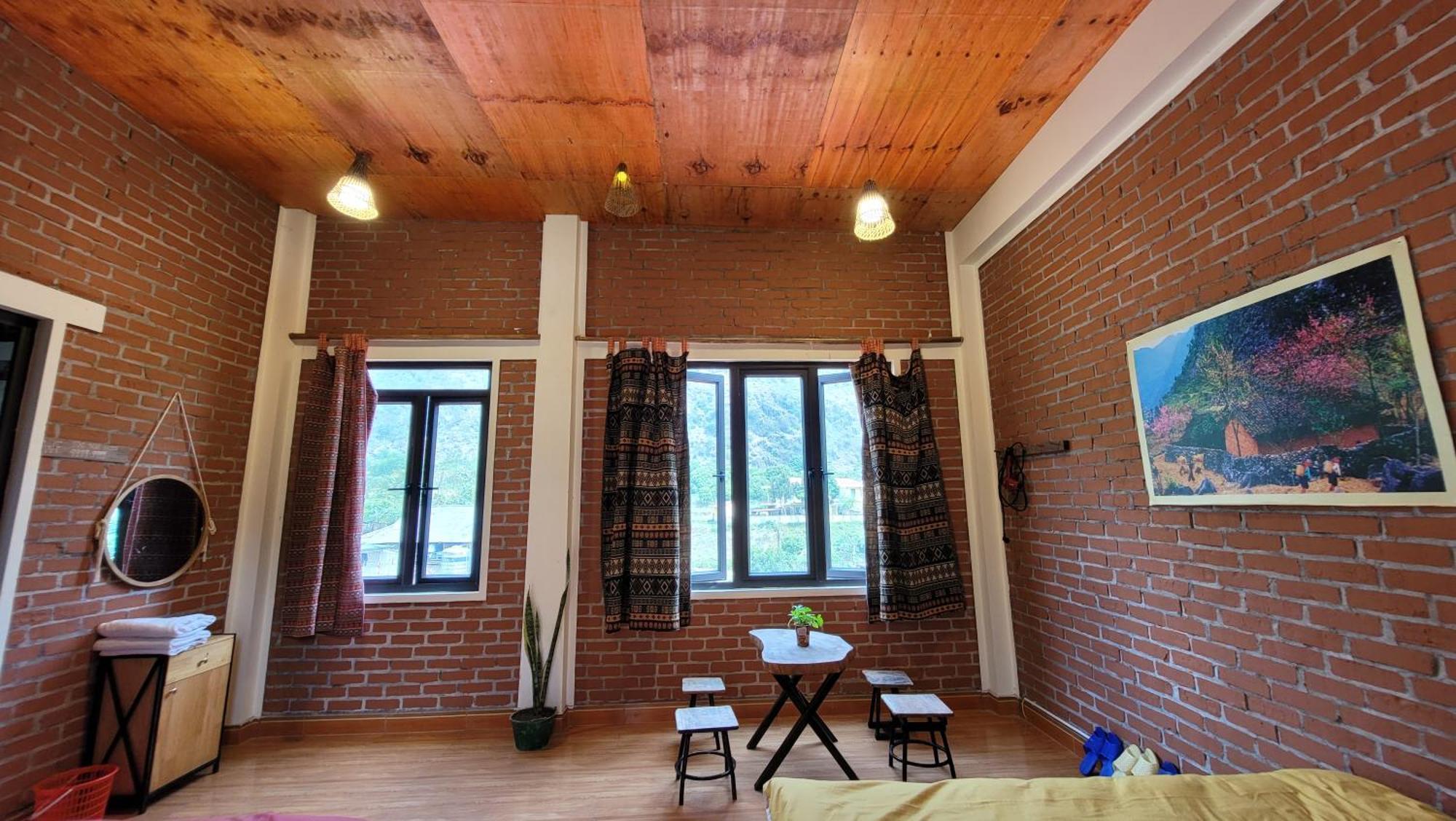 Du Gia View Homestay Làng Cac Rom bilde